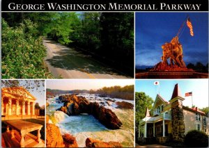 Washington DC Multi View George Washington Memorial Parkway