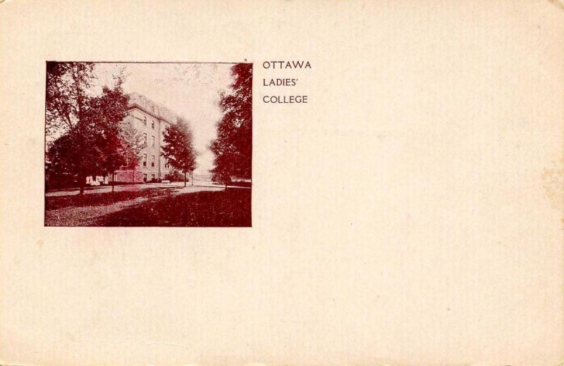 Canada - Ontario, Ottawa. Ottawa Ladies' College