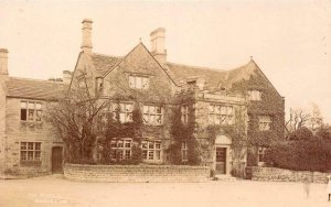 RPPC THE PEACOCK Rowsley, Derbyshire England Hotel c1910s Photo Vintage Postcard