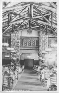 Postcard RPPC California Yosemite NP 1920s NP Ahwahnee Dining Room 23-8271