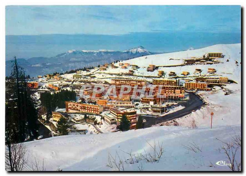 Postcard Modern Chamrousse (Isere) Alt 2250m 1650 General view of the bottom ...