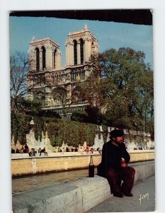 Postcard Clochards De Paris, France