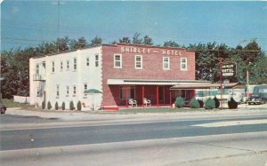 1950s Indiana South Bend Shirley Hotel Dunlap Colorpicture  Postcard 22-11013