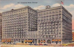 Illinois Chicago Congress Hotel 1943