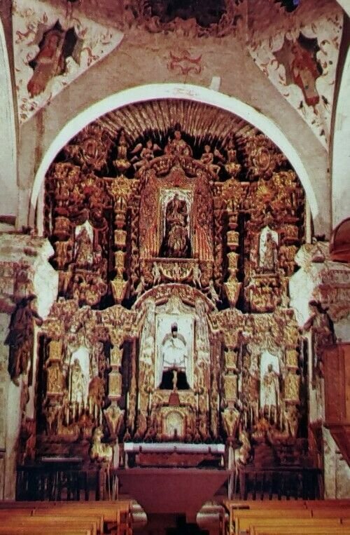 Postal antigua San Xavier del Bac misión Tucson Arizona Paloma Blanca de desierto
							
							mostrar título original