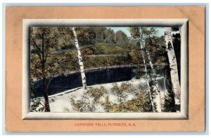 1911 Livermore Falls View River Lake Forest Plymouth New Hampshire NH Postcard