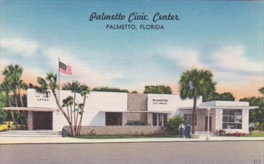 Florida Palmetto Warren Tresca Civic Center & Post Office