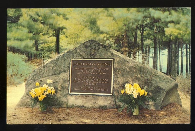 Rindge, New Hampshire/NH Postcard, Cathedral Of The Pines