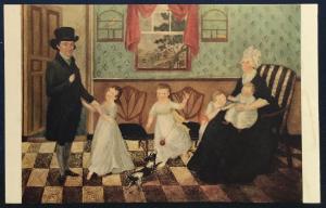 Postcard Unused National Gallery of Art Washington DC The Sargent Family LB