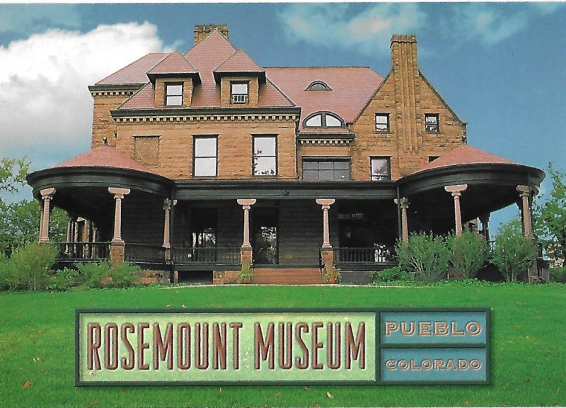 Rosemount Museum Pueblo Colorado 37 Room Mansion built 1893 4 by 6