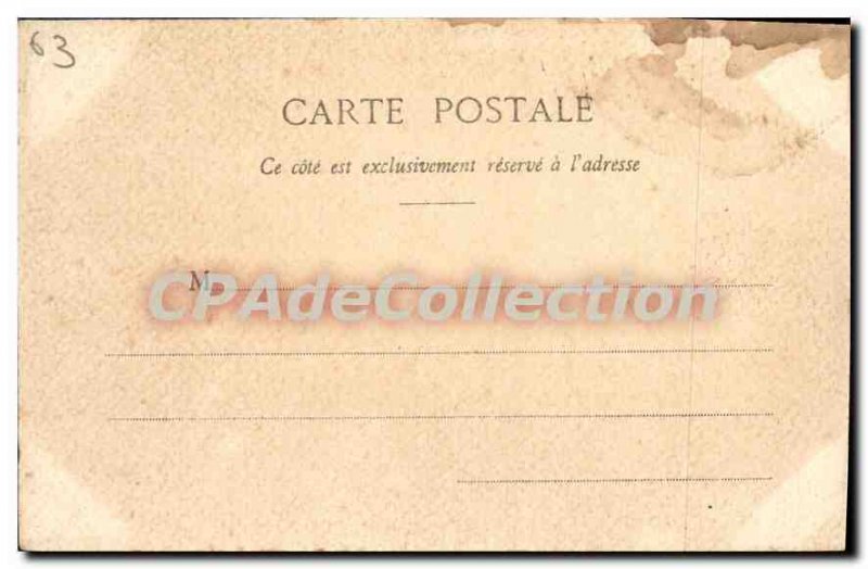 Old Postcard La Bourboule The Funicular