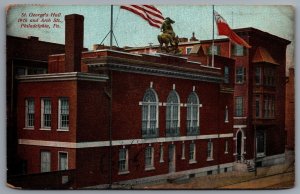 1907 St. George's Hall 19th & Arch Sts Philadelphia Pennsylvania Posted Postcard