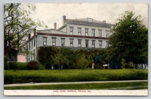 GA Athens Georgia Lucy Cobb Institute Postcard C32