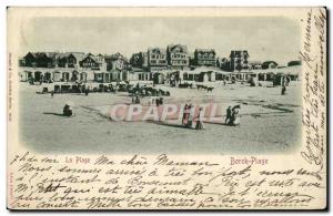 Berck Beach - The Beach - Old Postcard