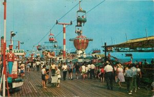 New Jersey 1960s Amusement Seaside Heights SH-30 American Postcard 22-3874