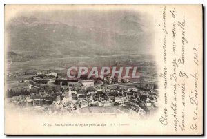 Old Postcard Argeles General View from Ger