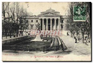 Old Postcard Marseille Courthouse