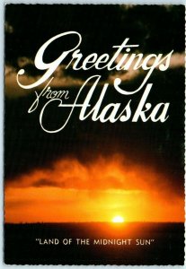 Postcard - Greetings from Alaska