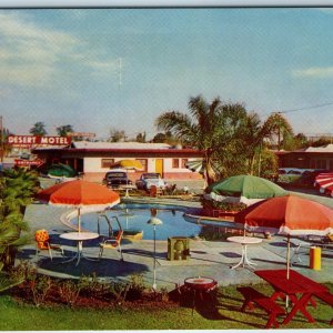 c1950s Brawley Cal Desert Best Western Motel James Gillick Spectra-Color CA A215