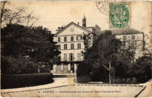 CPA CLICHY Etablissement de Soeurs de St-Vincent-de-Paul (1322992)