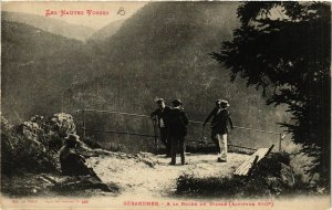 CPA GÉRARDMER A la Roche du Diable (402448)