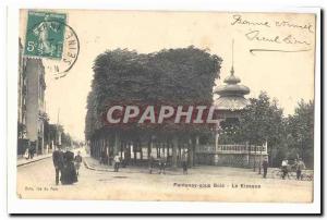 Fontenay sous Bois Old Postcard kiosk