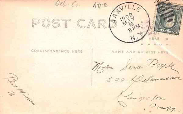 Residence Arkville, New York Postcard