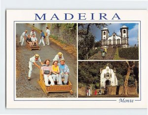 Postcard Monte, Madeira, Funchal, Portugal