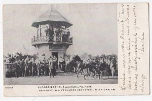 Judges Stand, Allentown PA Fair