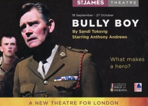 Bully Boy Anthony Andrews Brideshead Revisited London Theatre Postcard