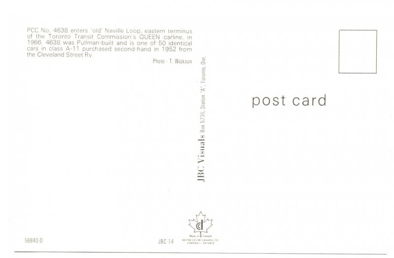 TTC Trolley Bus, Neville Loop, Toronto, Ontario, Corner Store