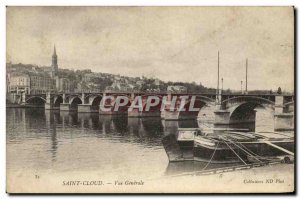 Old Postcard Parc de St Cloud Vue Generale