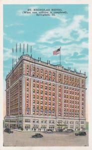 Illinois Springfield St Nicholas Hotel 1941