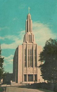 Vintage Postcard 1965 Historical Parish Church Building Hartford Connecticut CT