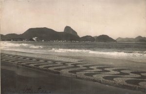 RIO de JANEIRO BRAZIL~Avenida Atlântica ~1920s PHOTO POSTCARD