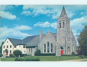 Unused Pre-1980 CHURCH SCENE Mount Joy Pennsylvania PA A6715