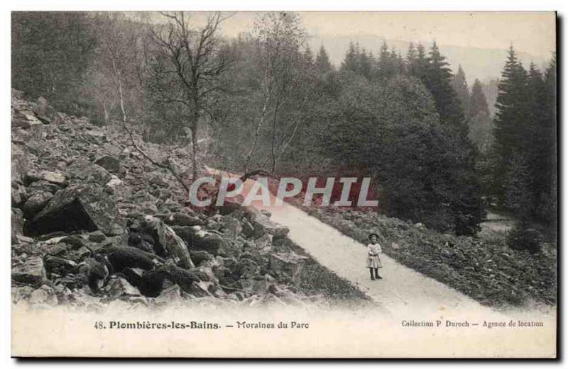 Plombieres les Bains Old Postcard Drifts park