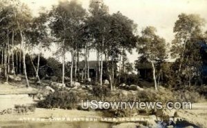 Real Photo, Attean Camps in Jackman, Maine