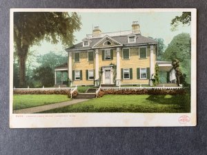 Longfellow's House Cambridge MA Litho Postcard H304408341835