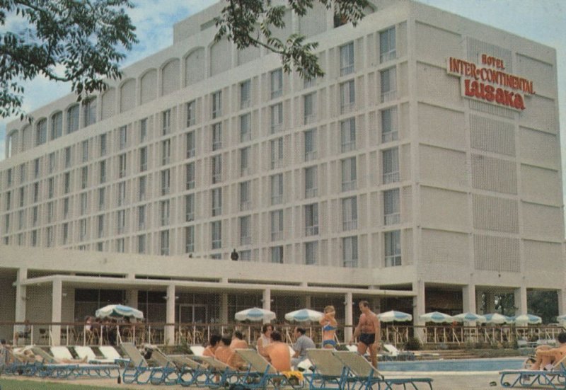 Lusaka International Hotel Zambia Africa Postcard