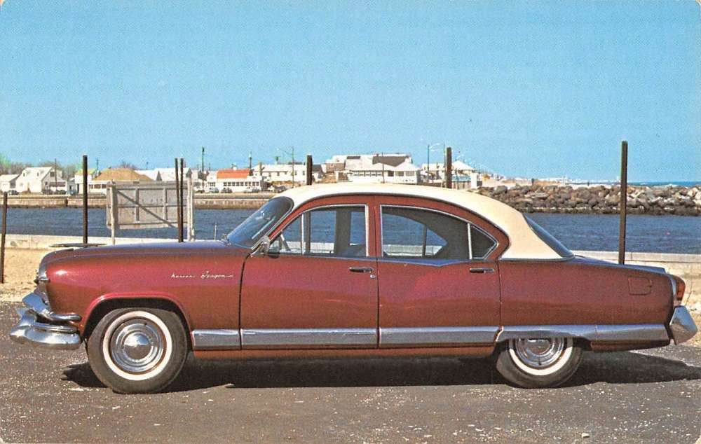 Wall New Jersey Auto Museum 1953 Kaiser Hardtop Vintage Postcard K84175