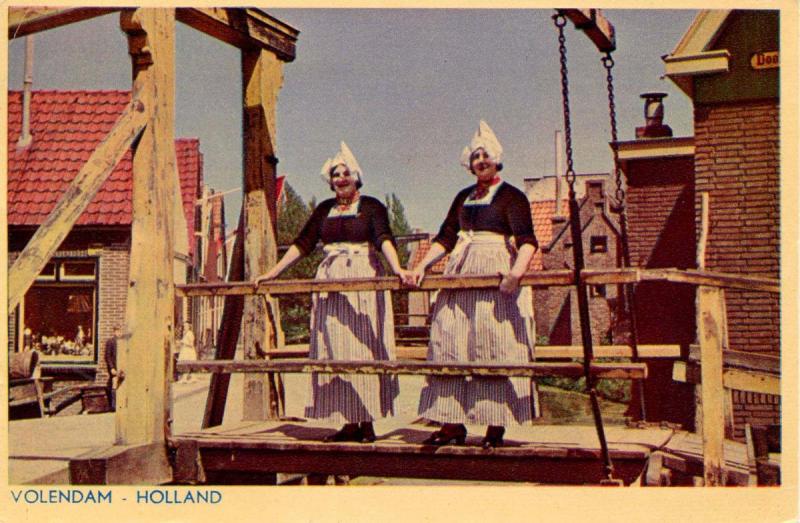 Holland - Volendam. Dutch Ladies