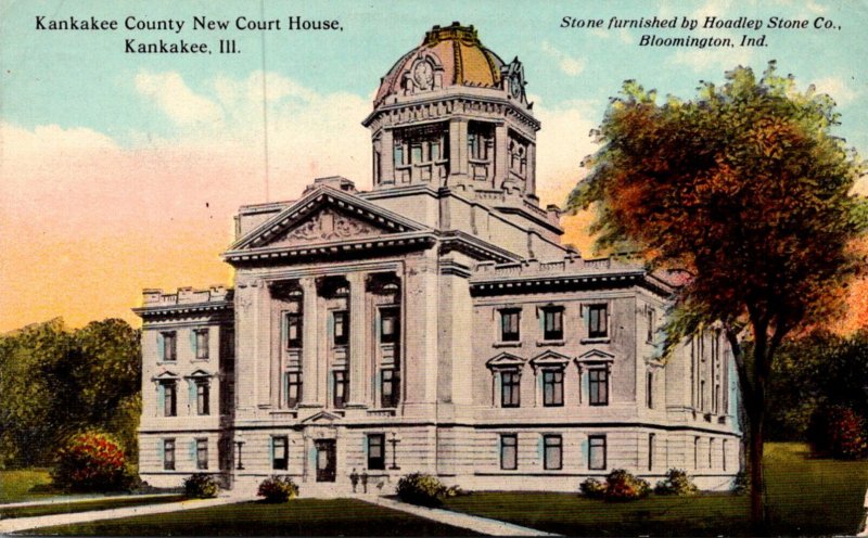 Illinois Kankakee New Kankakee County Court House