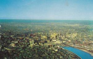 Aerial View of Downtown Rochester, New York