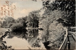 Postcard MA Taunton Boat Club - Publ. The Rotograph Co. No. D 21954 1907 M12