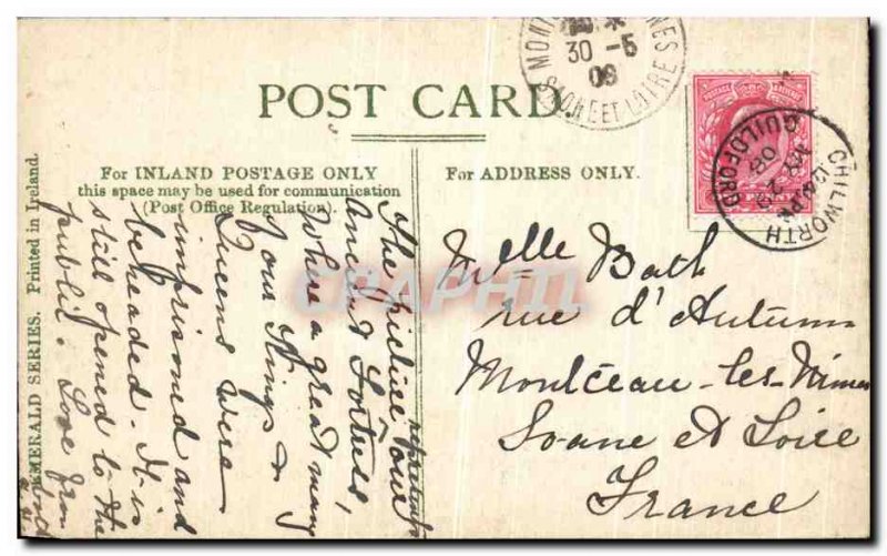 Old Postcard The Tower London