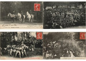 HUNTING CHASSE FRANCE SPORT 50 Vintage Postcards Pre-1920 (PART IV.) (L3073)