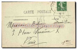 Postcard Old Main Entree Hendaye From Sanatoruim From the city of Paris