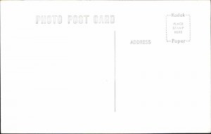 Vercheres Traverse Quebec Rear Lighthouse Real Photo Postcard