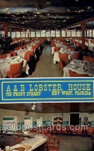 A & B Lobster House, Key West, FL USA Restaurant Unused 